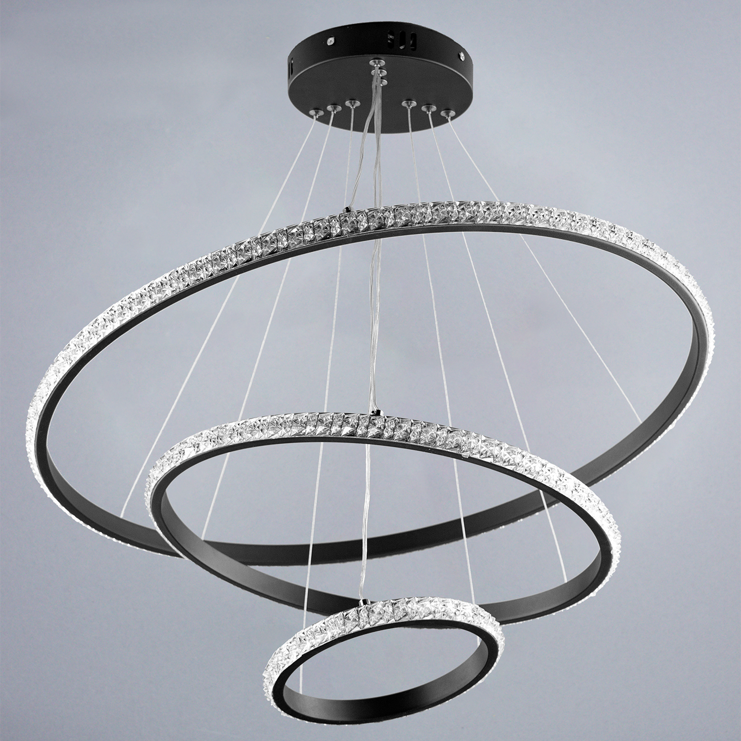 Modern LED spiral Chandelier